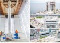 Libreville : la place Georges Damas Aleka prend progressivement forme, symbole de la transformation urbaine engagée par l’État