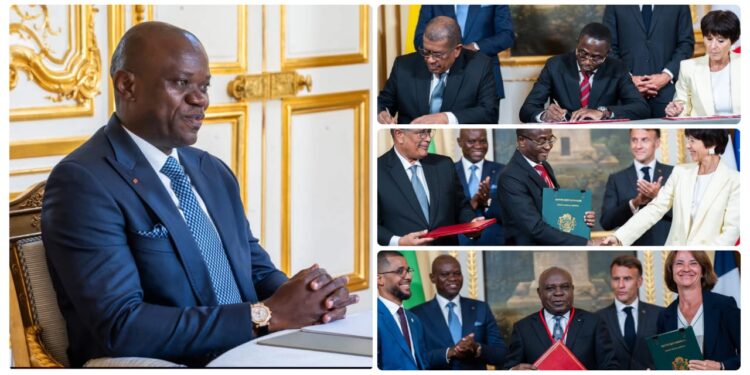 À Paris, Oligui Nguema concrétise un partenariat d’avenir : trois accords stratégiques au service du développement du Gabon