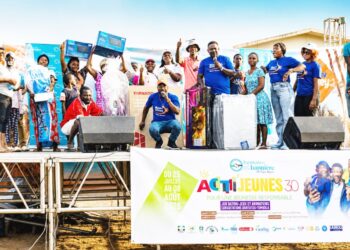 Akanda : avec Acti’Jeunes 3.0, Zita Oligui Nguema installe la jeunesse au cœur de l’action sociale