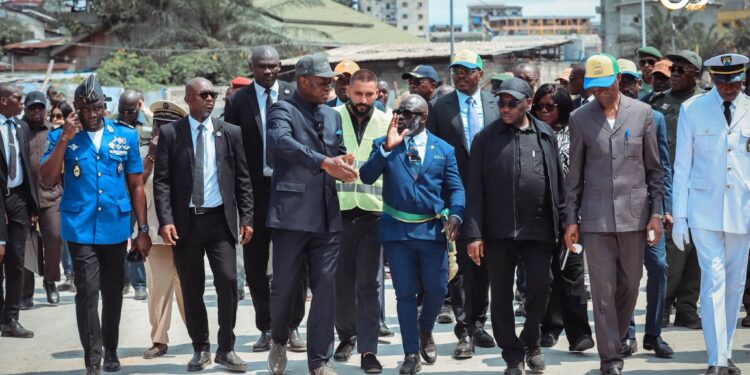 De Sherko à Gué-Gué, en passant par Mayena et le front de mer : Oligui Nguema inspecte les grands chantiers du Grand Libreville