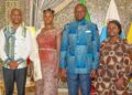 Culture : Oligui Nguema reçoit Annie Flore Batchiellilys et Adriana Bignagni Lesca Mezzo