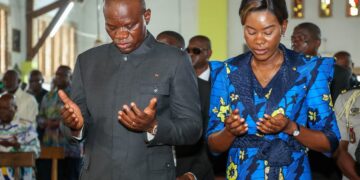 Ogooué-Ivindo : le Couple présidentiel et les populations rendent grâce après la Fête de la Libération