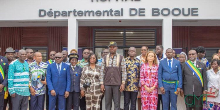 À Booué, Oligui Nguema inaugure un hôpital moderne et rapproche les soins des populations