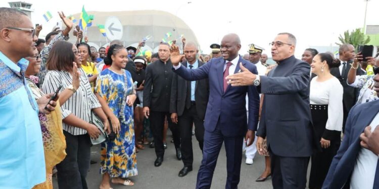 São Tomé-et-Príncipe : Oligui Nguema aux côtés de Carlos Vila Nova pour son investiture