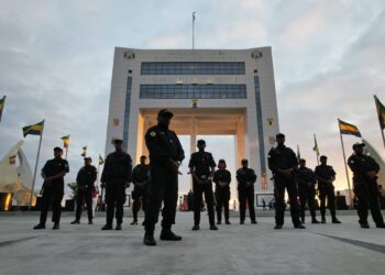 Place de La Concorde : la Police nationale renforce la sécurisation de l’Esplanade Georges Damas Aleka