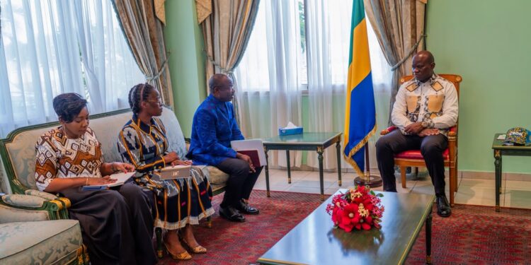 VAALCO Gabon : Oligui Nguema reçoit la nouvelle équipe dirigeante