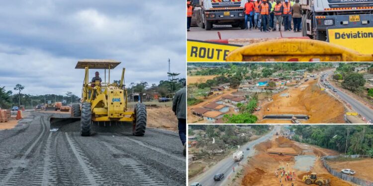 Transgabonaise : la reprise des travaux s’accélère sur l’axe PK24–PK40