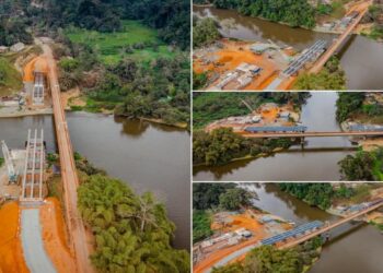 Ebel-Abanga : la promesse d’un pont moderne prend forme