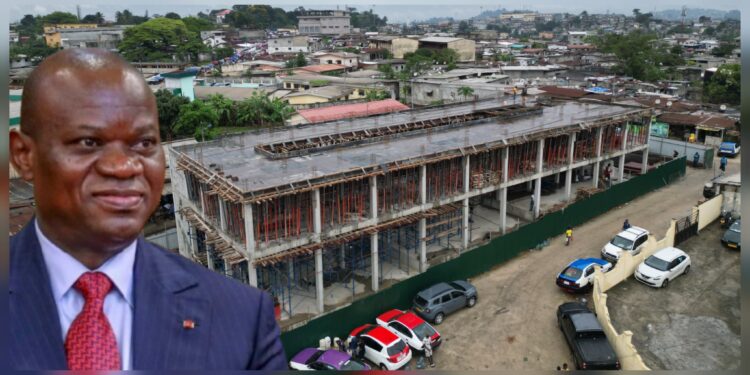 Marché d&rsquo;Akébé-ville : Brice Clotaire Oligui Nguema, la promesse de modernisation se concrétise