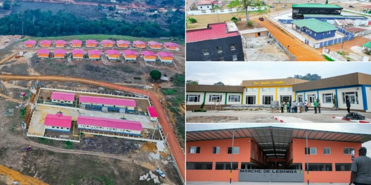 Lébamba : marchés, gare routière, école, centre médical ; Oligui Nguema accélère la transformation de la ville