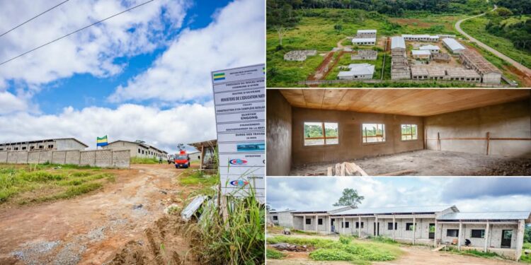 Un nouveau complexe scolaire prend forme à Oyem : Oligui Nguema mise sur l’école pour préparer le Gabon de demain