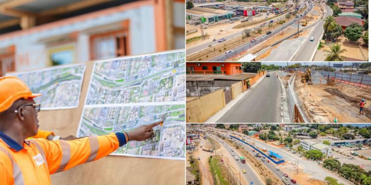 Pompier–Razel : Oligui Nguema accélère la transformation du réseau routier du Grand Libreville
